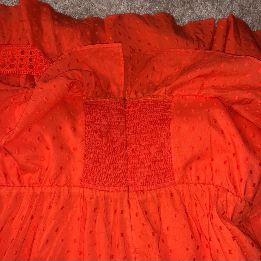 J Crew Ruffle Eyelet Dress - Picture 7 of 9